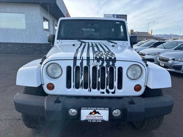 used 2012 Jeep Wrangler Unlimited car, priced at $17,996