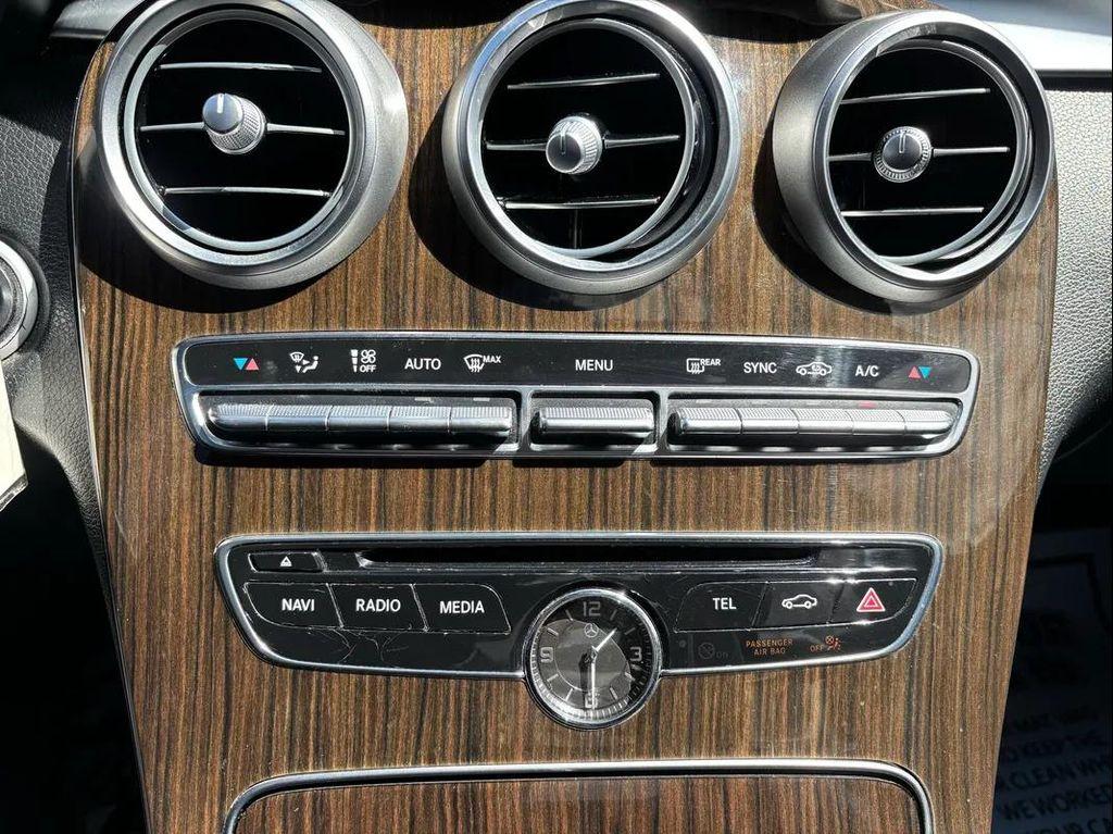 used 2017 Mercedes-Benz C-Class car, priced at $14,496