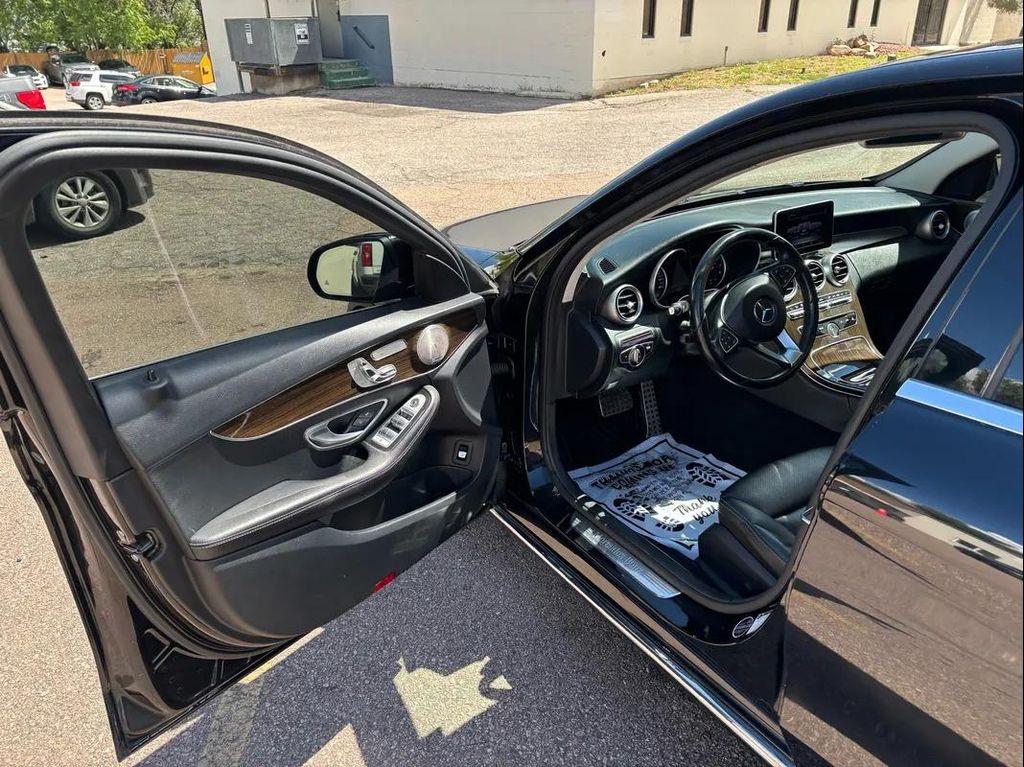 used 2017 Mercedes-Benz C-Class car, priced at $14,496