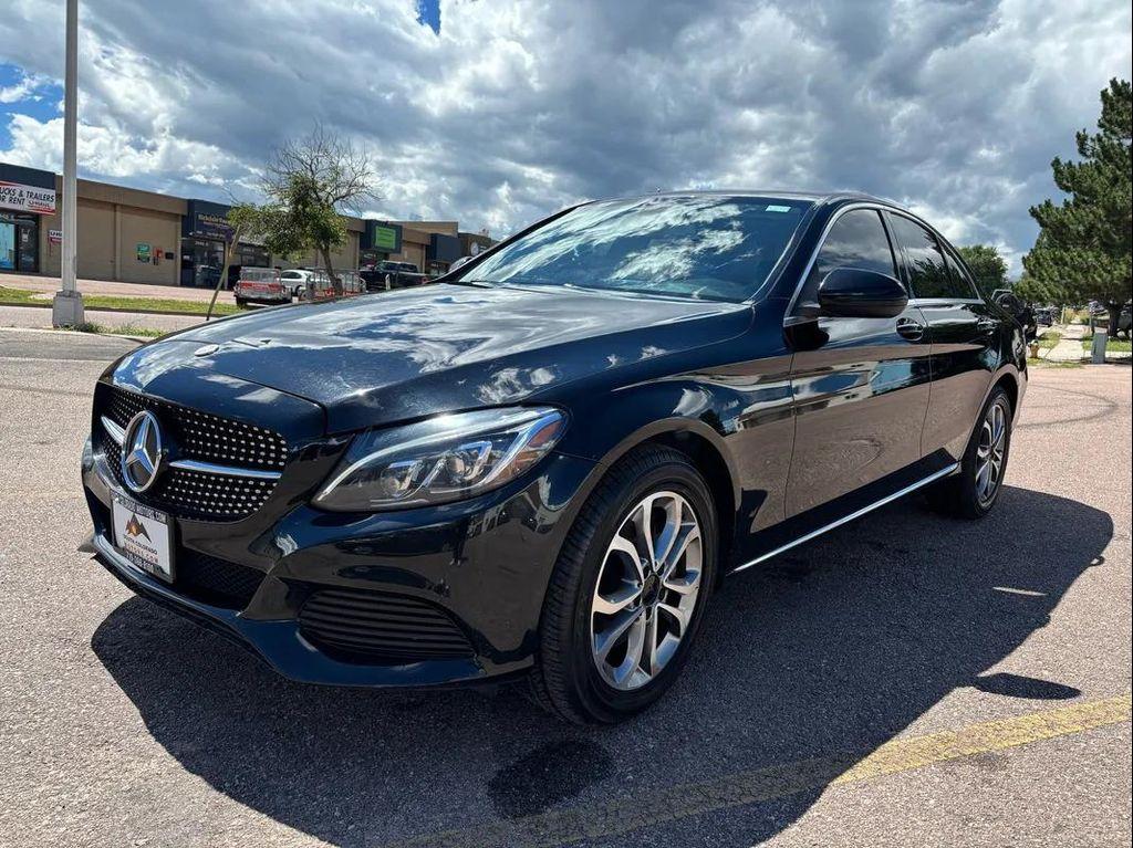 used 2017 Mercedes-Benz C-Class car, priced at $14,496