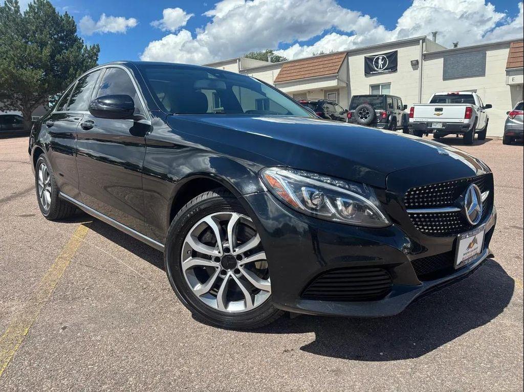 used 2017 Mercedes-Benz C-Class car, priced at $14,496