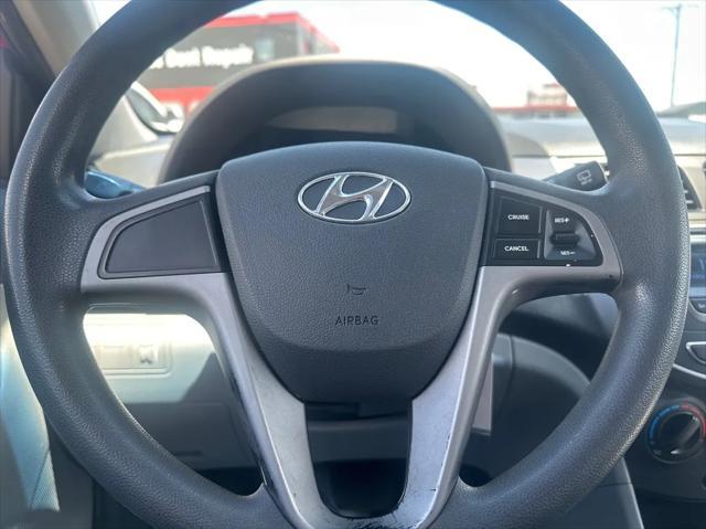 used 2016 Hyundai Accent car, priced at $7,999