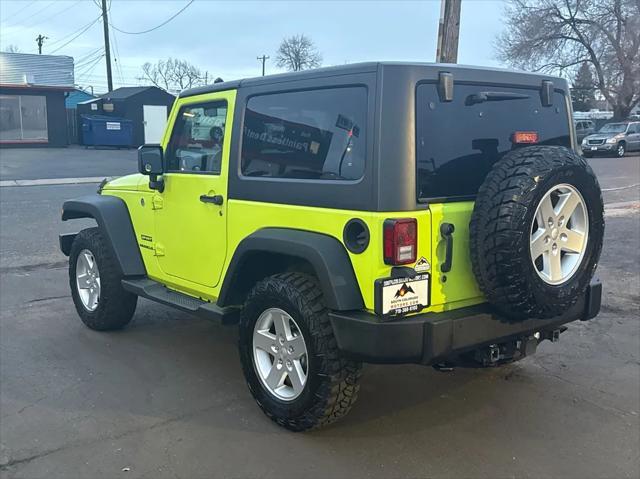 used 2016 Jeep Wrangler car, priced at $19,494