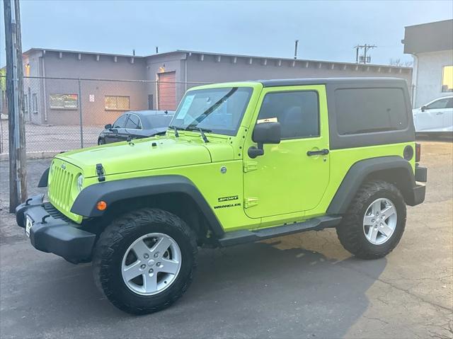 used 2016 Jeep Wrangler car, priced at $19,494