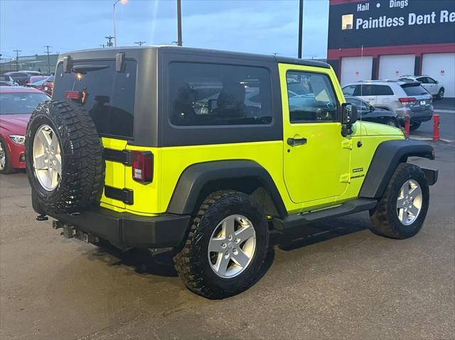 used 2016 Jeep Wrangler car, priced at $19,494