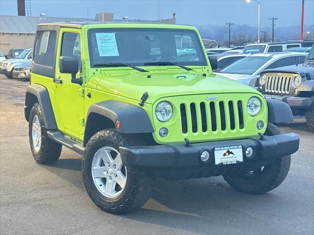 used 2016 Jeep Wrangler car, priced at $19,494