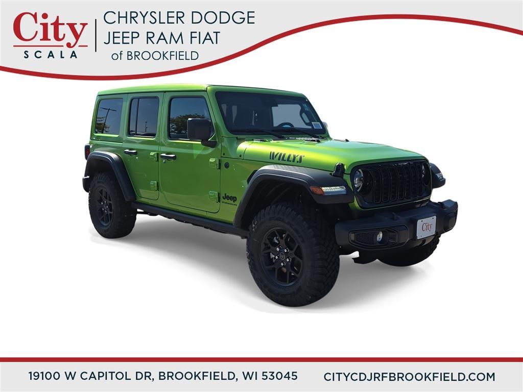 new 2025 Jeep Wrangler car, priced at $50,370