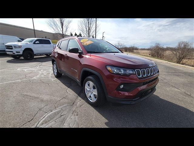 used 2022 Jeep Compass car, priced at $24,140