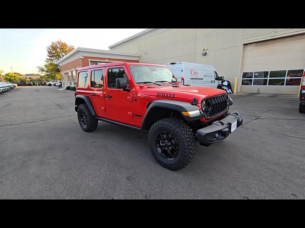 new 2025 Jeep Wrangler car, priced at $50,170