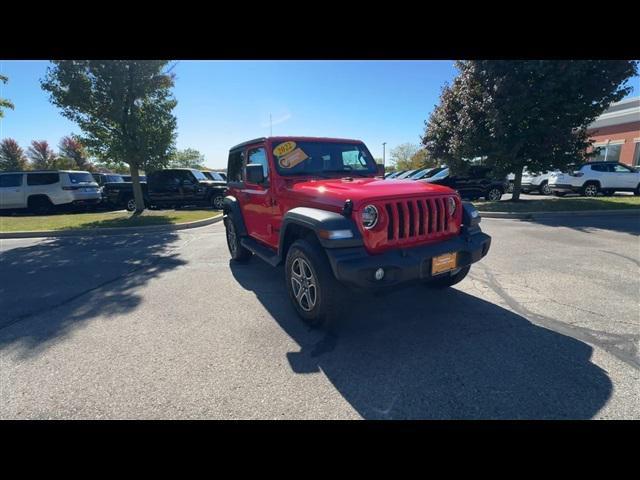 used 2022 Jeep Wrangler car, priced at $30,549