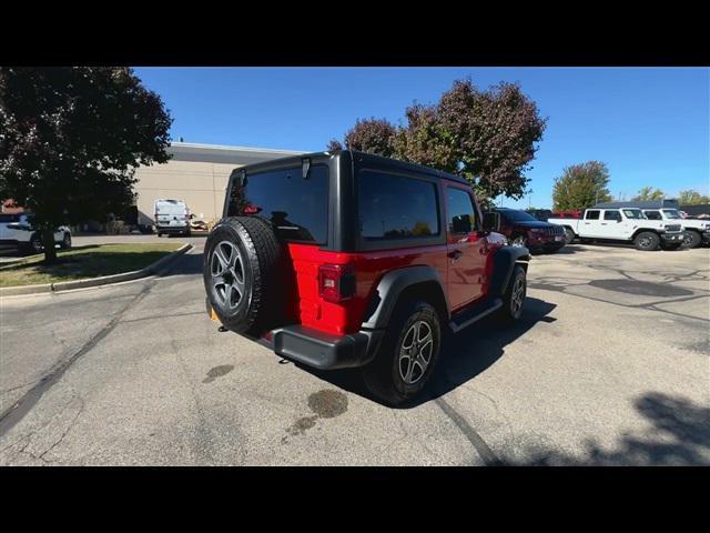 used 2022 Jeep Wrangler car, priced at $30,549