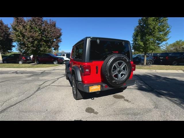 used 2022 Jeep Wrangler car, priced at $30,549