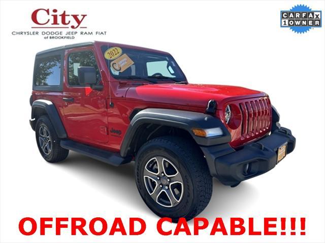 used 2022 Jeep Wrangler car, priced at $29,990