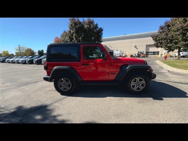 used 2022 Jeep Wrangler car, priced at $30,549