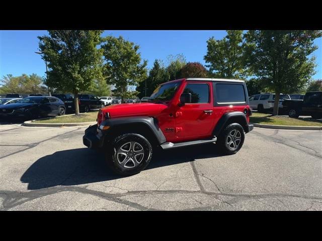 used 2022 Jeep Wrangler car, priced at $30,549