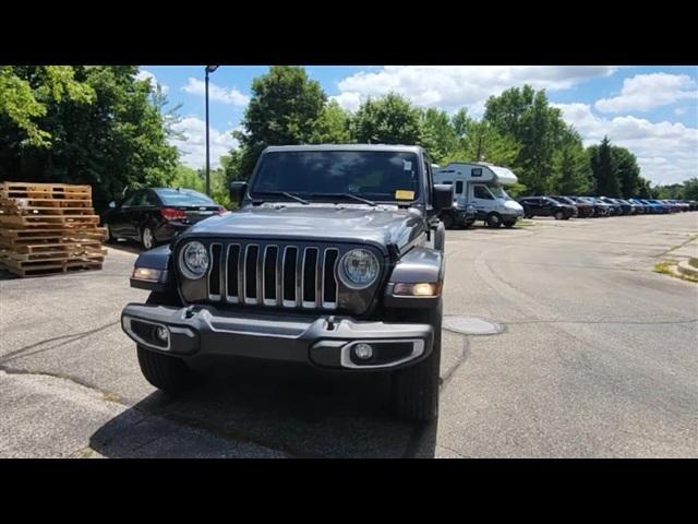 used 2021 Jeep Wrangler Unlimited car, priced at $34,890