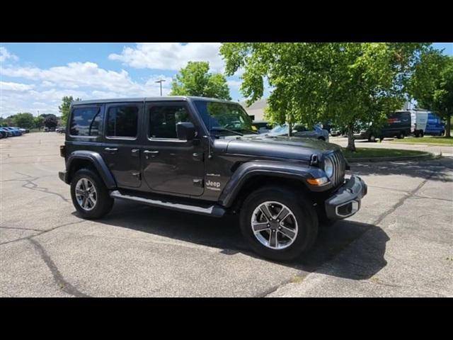 used 2021 Jeep Wrangler Unlimited car, priced at $34,890
