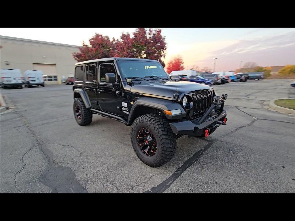 used 2021 Jeep Wrangler Unlimited car, priced at $27,670