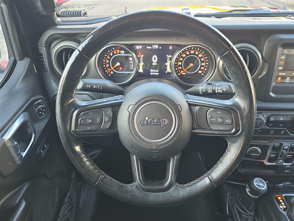 used 2021 Jeep Wrangler Unlimited car, priced at $27,670