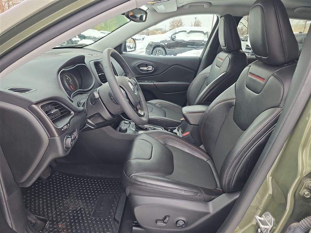 used 2021 Jeep Cherokee car, priced at $24,750