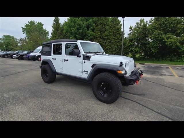 used 2021 Jeep Wrangler Unlimited car, priced at $28,990