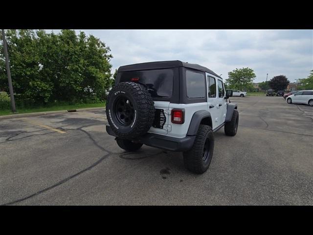 used 2021 Jeep Wrangler Unlimited car, priced at $28,990