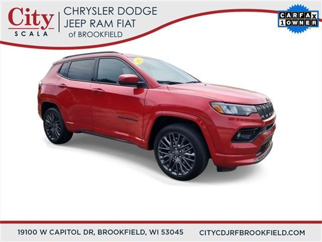 used 2022 Jeep Compass car, priced at $23,290