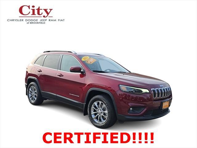 used 2021 Jeep Cherokee car, priced at $25,895