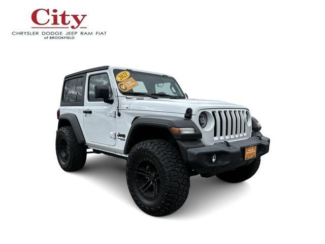 used 2021 Jeep Wrangler car, priced at $27,592