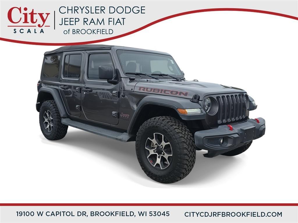 used 2021 Jeep Wrangler Unlimited car, priced at $35,890