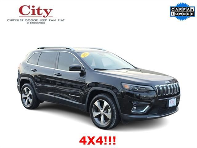 used 2021 Jeep Cherokee car, priced at $23,690