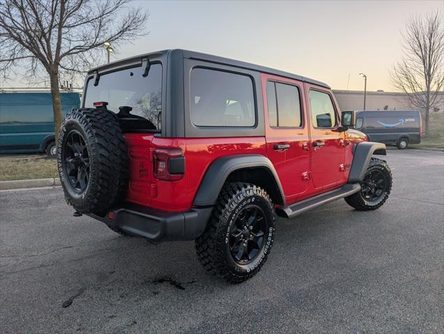 used 2021 Jeep Wrangler car, priced at $30,690