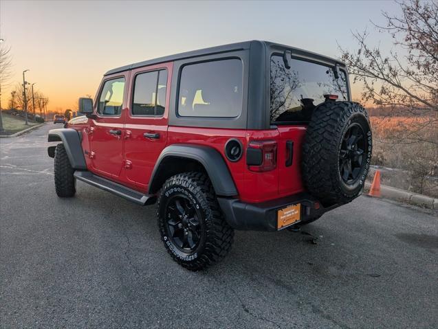 used 2021 Jeep Wrangler car, priced at $30,690