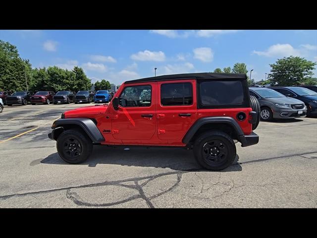 used 2024 Jeep Wrangler car, priced at $33,490