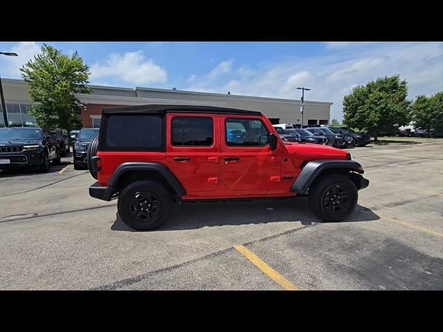 used 2024 Jeep Wrangler car, priced at $33,490