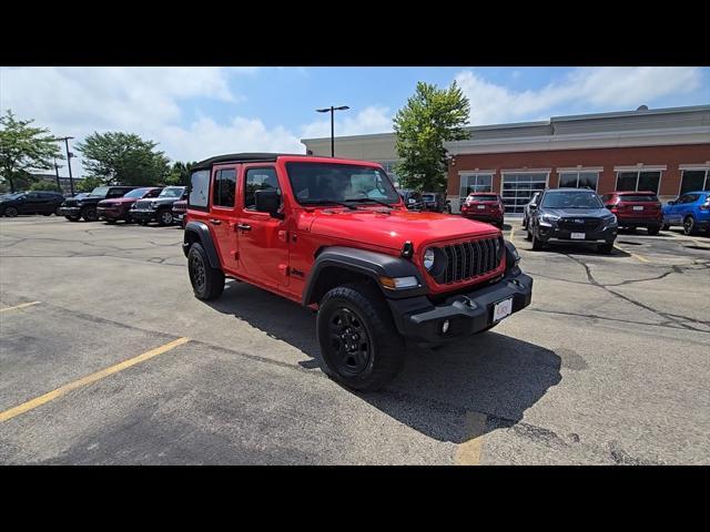 used 2024 Jeep Wrangler car, priced at $33,490
