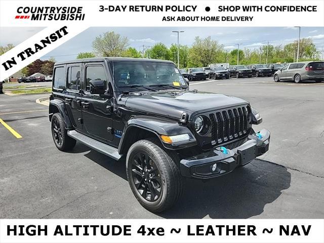 used 2021 Jeep Wrangler Unlimited 4xe car, priced at $35,979