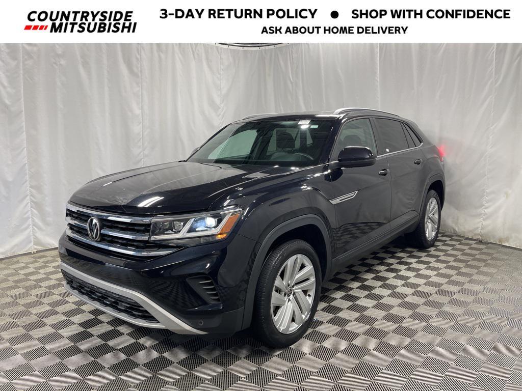 used 2021 Volkswagen Atlas Cross Sport car, priced at $24,895