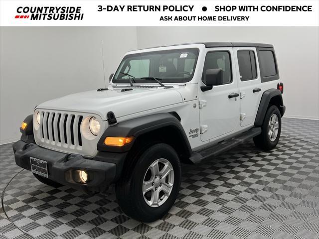 used 2020 Jeep Wrangler Unlimited car, priced at $26,595