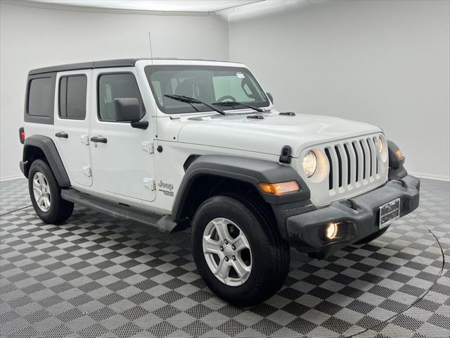 used 2020 Jeep Wrangler Unlimited car, priced at $26,595