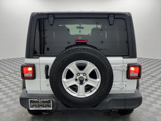 used 2020 Jeep Wrangler Unlimited car, priced at $26,595