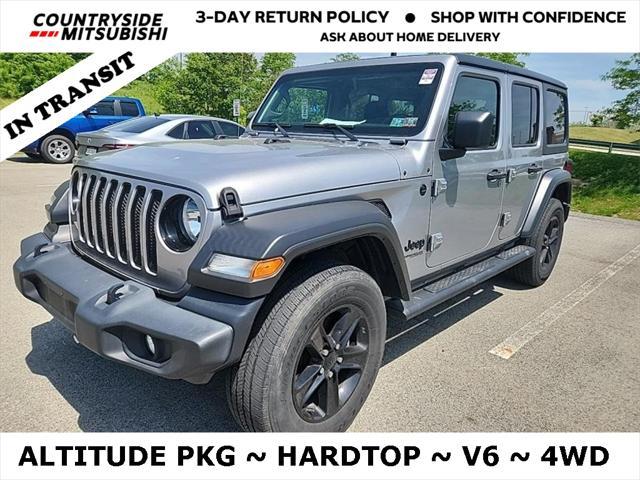 used 2020 Jeep Wrangler Unlimited car, priced at $29,979