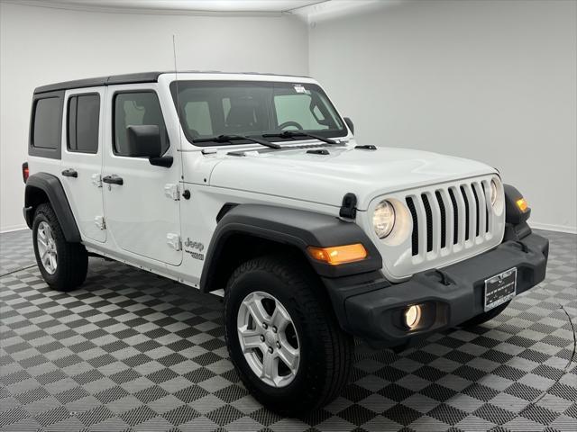 used 2021 Jeep Wrangler Unlimited car, priced at $27,885