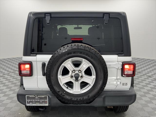 used 2021 Jeep Wrangler Unlimited car, priced at $27,885