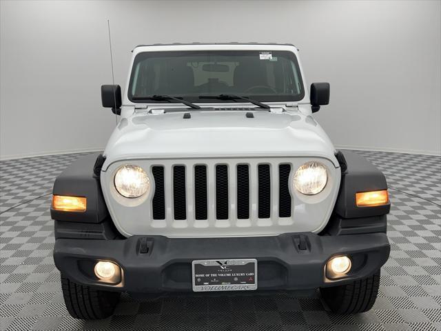 used 2021 Jeep Wrangler Unlimited car, priced at $27,885