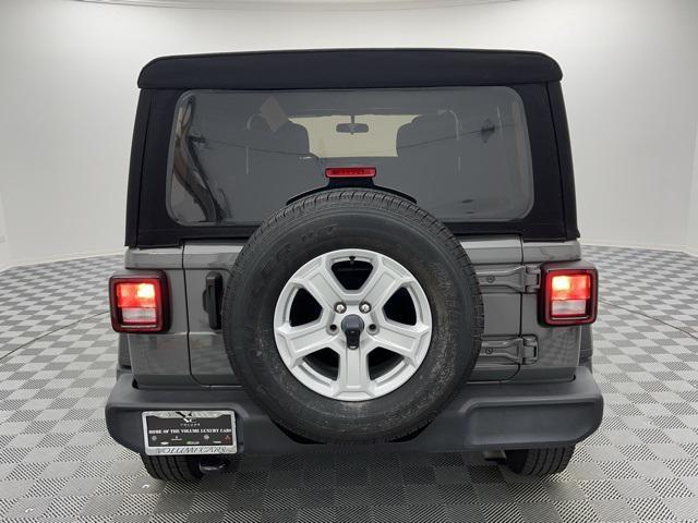 used 2021 Jeep Wrangler Unlimited car, priced at $29,795