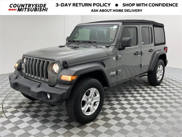 used 2021 Jeep Wrangler Unlimited car, priced at $30,885