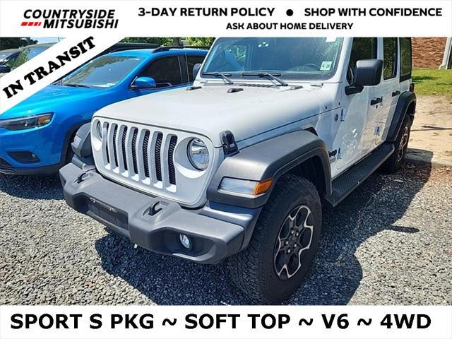 used 2021 Jeep Wrangler Unlimited car, priced at $31,479