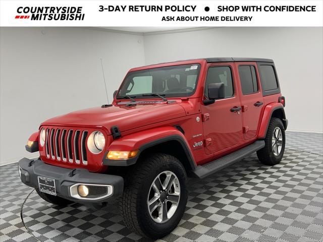 used 2020 Jeep Wrangler Unlimited car, priced at $27,885