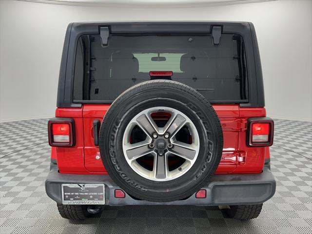 used 2020 Jeep Wrangler Unlimited car, priced at $27,885